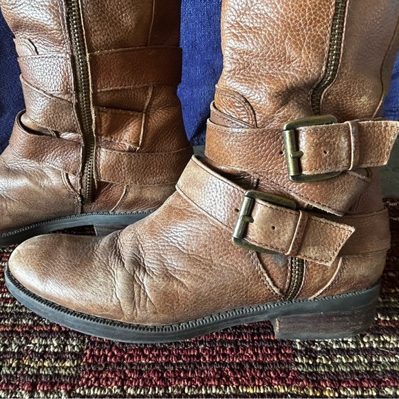 Caramel Color Riding Boots - Picture 4 of 10